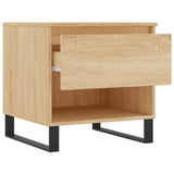 Coffee Tables 2 pcs Sonoma Oak 50x46x50 cm Engineered Wood 830931