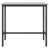 Table Grey Sonoma 100 x 50 x 90.5 cm Engineered Wood and Steel 873735
