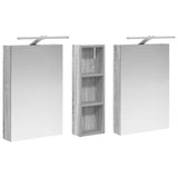Bathroom Cabinet Set 3 pcs 100 x 10.5 x 60.5 cm Engineered wood 3403709