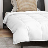 2-in-1 Duvet with Pillow 2 pcs White Down Feather 3376366