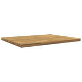 Rectangular Table Top 100 x 70 x 3.5 cm Rectangular White 938301