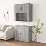 Highboard Grey Sonoma Engineered Wood 3185357