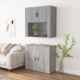 Highboard Grey Sonoma Engineered Wood 3185357