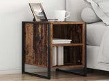 Bedside Table 2 pcs Old Wood 39.5 x 30 x 50 cm Engineered Wood 886639