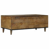 Coffee Table Brown 100 x 54 x 40 cm Solid Mango Wood 4018344