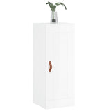 Wall Mounted Cabinet High Gloss White 34.5x34x90 cm Engineered Wood 830478