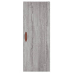 Highboard Grey Sonoma 34.5x34x180 cm Engineered Wood 3198831