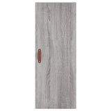 Highboard Grey Sonoma 34.5x34x180 cm Engineered Wood 3198895