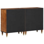 Sideboard 2 pcs Honey brown 60 x 33.5 x 75 cm Solid Mango wood 3310145