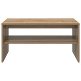 Coffee Table Artisan Oak 80 x 50 x 40 cm Engineered Wood 8000283
