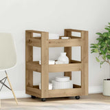 Kitchen Trolley Artisan Oak 60 x 45 x 80 cm Engineered Wood 862118