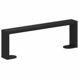 Furniture Feet 12 pcs Black 311 x 40.5 x 100 mm Iron 864807