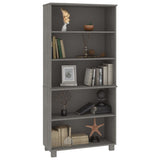 Highboard HAMAR Solid Wood Pine Light Grey 3100941