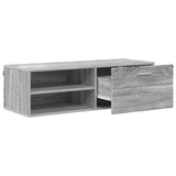 Wooden Cabinet Grey Sonoma 100.5 x 39 x 30 cm Engineered Wood 880247