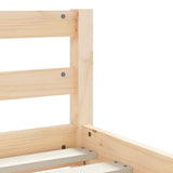 Kids Bed Frame with Drawers 80x200 cm Solid Wood Pine 834435