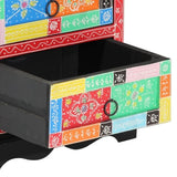 Bedside Cabinet with Drawer 2 pcs Multicolour 40 x 35 x 45 cm 4017565