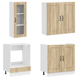 Kitchen Unit KALMAR 8 pcs Sonoma Oak Engineered Wood 3438383