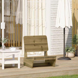 Garden Chair 60x64x70.5 cm Impregnated Wood Pine 859311