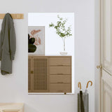 Wall Mirror 50x80 cm Glass Rectangle 350450