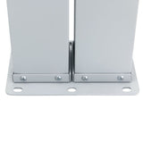 Retractable Side Awning Blue 100x1000 cm 48476