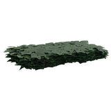 Balcony Screen with Leaves Dark Green 300 x 150 cm 42040633