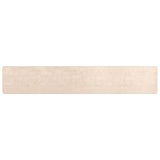 Rug Runner MARSA Cream 100 x 400 cm Polyester and PVC 42023066