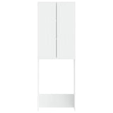 Toilet Cabinet ARNHEM White 66 x 25.5 x 190 cm Engineered Wood 896695
