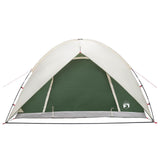 Camping Tent with Rainfly Water-resistant Dome Green 4-Person 42028525