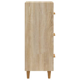 Sideboard Sonoma Oak 34.5x34x90 cm Engineered Wood 812342