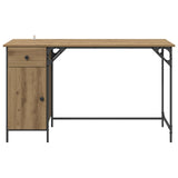 Computer Desk Artisan Oak 131 x 48 x 75 cm Engineered Wood 882833