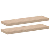 Floating Shelves 2 pcs 80x23.5x4 cm Engineered Wood 4010692