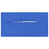 Cushion Cover 12 pcs HOUTEN Royal Blue 40 x 80 cm Polyester 918285