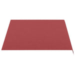 ZNTS Replacement Fabric for Awning Burgundy Red 3.5x2.5 m 311966