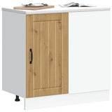 Kitchen Base Cabinet Lucca Artisan Oak Engineered Wood 854317
