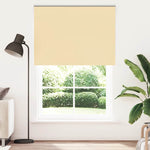 ZNTS Roller Blind Blackout Beige 150x210 cm Fabric Width 146.6 cm Polyester 4010800