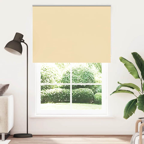 ZNTS Roller Blind Blackout Beige 165x210 cm Fabric Width 161.6 cm Polyester 4010803