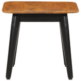 Coffee Table 45x45x40 cm Solid Wood Mango and Iron 356975