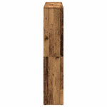 Book Cabinet Old Wood 132x29x141.5 cm Engineered Wood 3310314