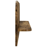 Wall Shelf 2 pcs Smoked Oak 102 x 13.5 x 37.5 cm 8014964
