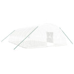 Greenhouse with Steel Frame White 60 m² 10x6x2.85 m 3188119