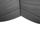 Camping Tarp Grey and Orange 420x440 cm Waterproof 94678