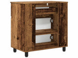 Bathroom Vanity Unit Old Wood 60 x 35 x 80 cm Engineered Wood 889423