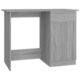 Desk Grey Sonoma 100x50x76 cm Engineered Wood 815421