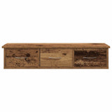 Wall Cabinet Old Wood 88x26x18,5 cm Engineered Wood 855860