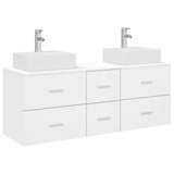 Bathroom Cabinet Set 3 pcs White 49.5 x 41 x 62.5 cm 3405843
