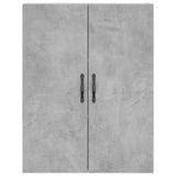 Highboard Concrete Grey 69.5x34x180 cm Engineered Wood 3198117