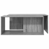 Coffee Table Set 2 pcs Grey Sonoma Engineered Wood 8000265
