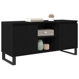 TV Cabinet Black Oak 104 x 35 x 50 cm Engineered Wood 881937