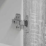 Hanging Cabinet Lyon Grey Sonoma 60x31x60 cm Engineered Wood 815112