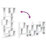 Book Cabinet White 92x29x188 cm Engineered Wood 3310316